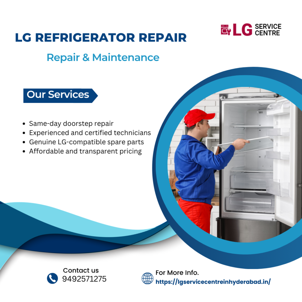 Common LG refrigerator repair service