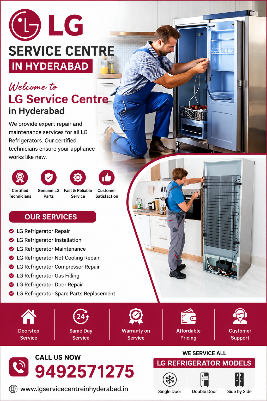 LG Refrigerator Repair Near Me by Expert Technicians